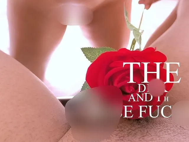 Die Rose wird von einem großen Schwanz gefickt, unerwartetes End