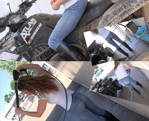 mein kleiner Jeans Arsch...