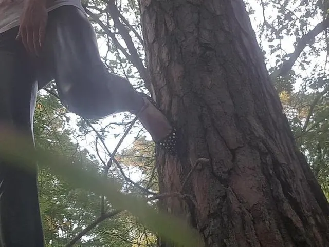 Sexy und Allein im Wald