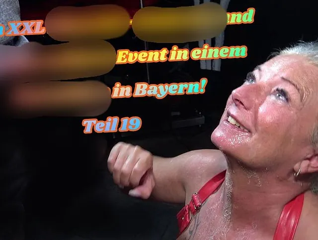 Mein XXL BlowJob-Bukkake und Sperma schluck Event in einem Pornokino in Bayern! Teil 19