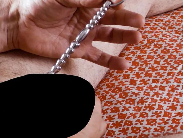 Urethral Sounding with Boone Wild penis plug episode 2