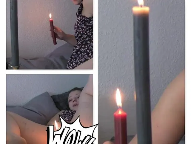 2.Advent die Kerzen versenkt...