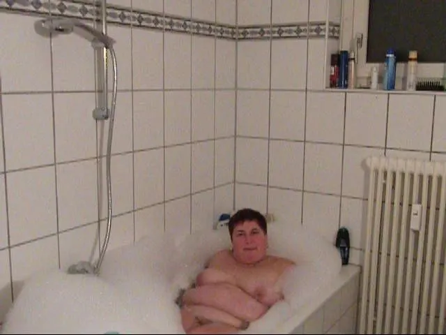 Ich beim baden