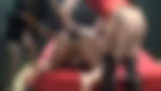 Extreme anal stretching