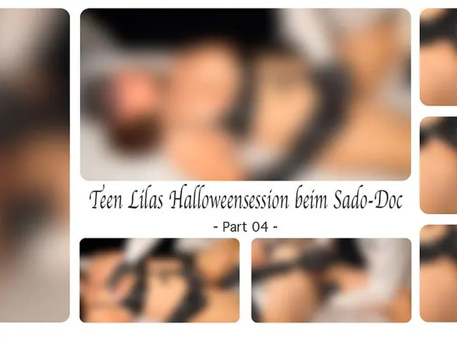 Teen Lilas Halloweensession beim Sado-Doc - Part 04