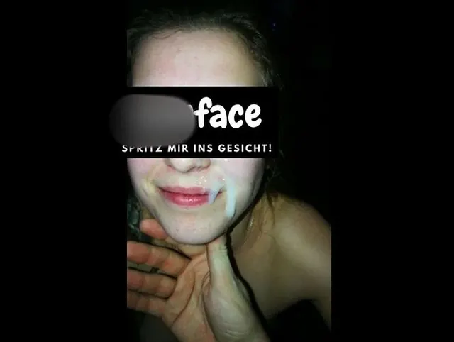 Cumface! Spritz mir ins Gesicht!