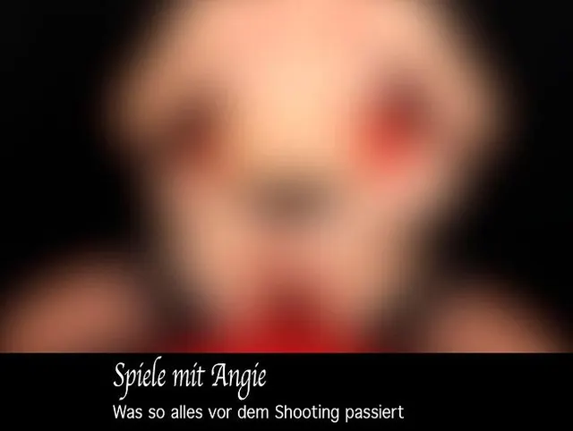 Spiele mit Angie - Was so alles vor dem Shooting passiert
