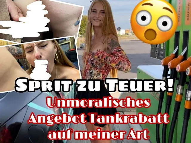 Sprit zu Teuer! Unmoralisches Angebot-Tankrabatt auf meiner Art