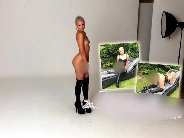 Ficken in Lackstiefeln! Zum ersten Mal vom Model abgeschleppt!
