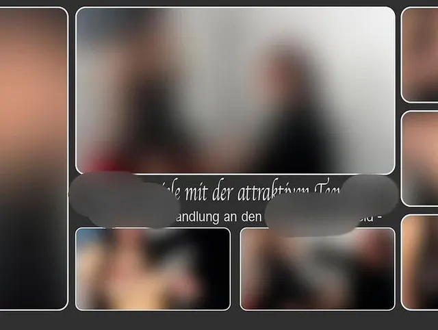 Lüsterne Spiele mit der attraktiven Teensklavin - Reizstrombehandlung an den Titten im Lackkleid -
