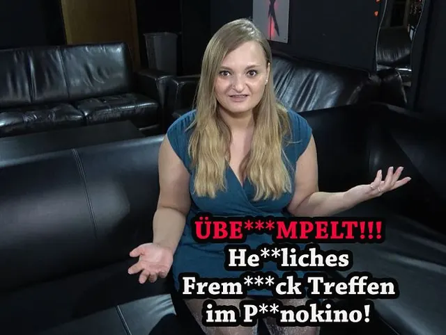 ÜBERRUMPELT!!! Heimliches Fremdfick Treffen im Pornokino!
