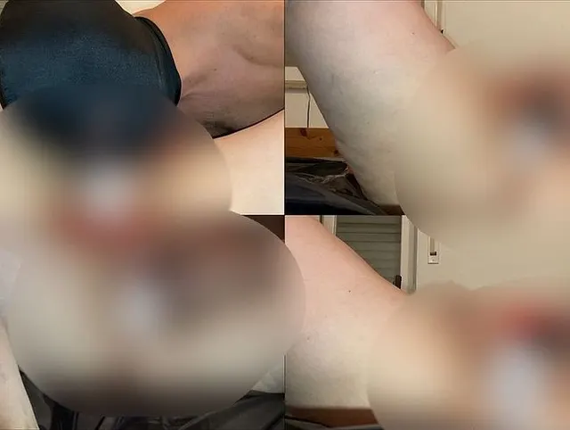 Aus zwei Perspektiven geil in Nahaufnahme mit Vibrator und Vibro-Ei besorgt bekommen