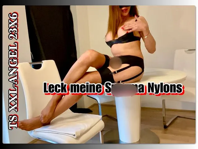 TSXXL-ANGEL23X6  Leck meine Sperma  Nylons