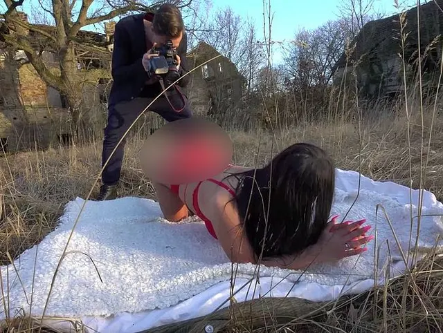 Geile Outdoor Action mit Pornostars