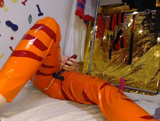 Geile Latexkatze