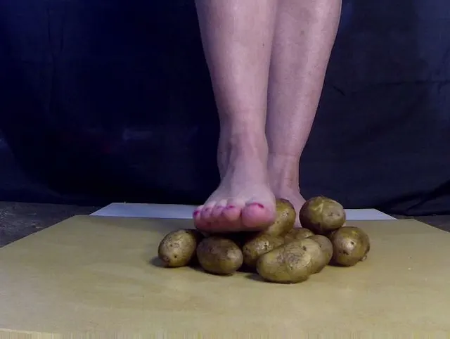 Kartoffeln crushen........