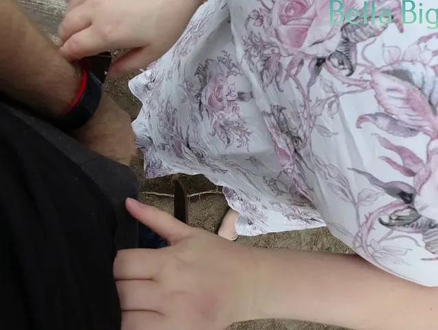 Blowjob im Wald