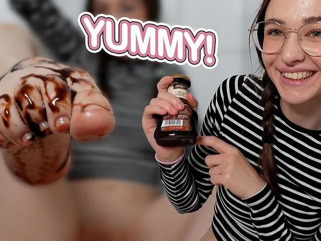 Schoko-Füße!