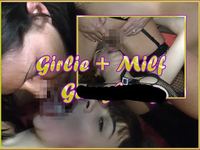 Girlie + Milf Dacada beim Gangbang...