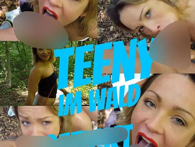 Teeny im Wald gefickt!!