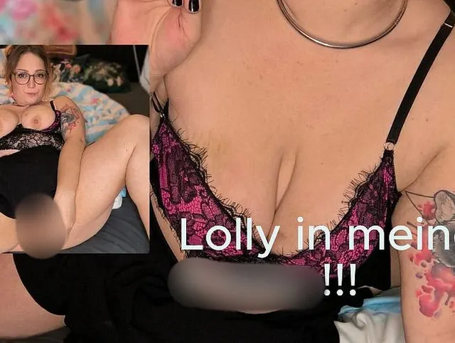 Möchtest du auch an meinem Lutscher lecken ? Nachdem er in meiner Pussy war ? ;)