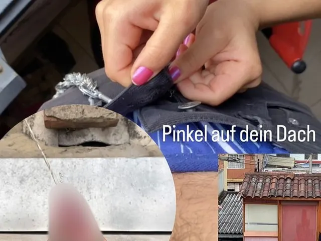 PINKELN SIE AUF IHR DACH!
