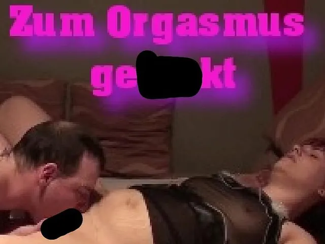Zum Orgasmus geleckt