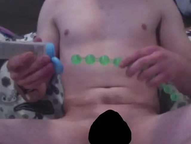 33 CM ANAL KETTE!!! Komplett Rein Anal!