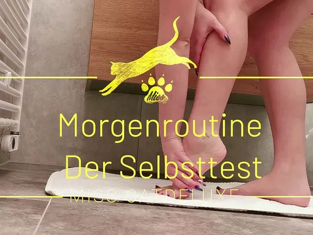 Morgenroutine - Der Selbsttest