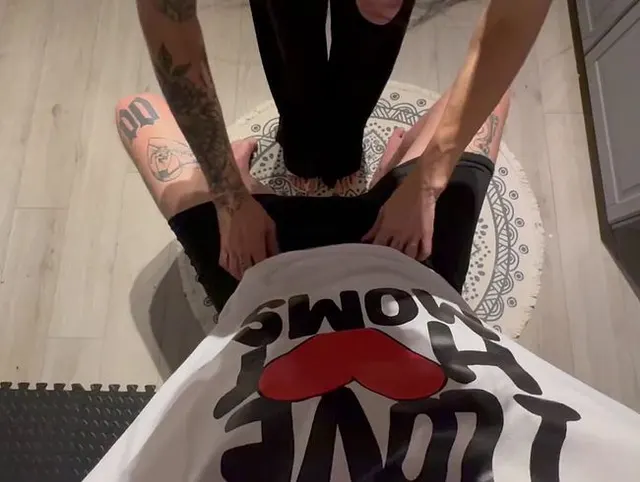 Blowjob vor dem Abendessen
