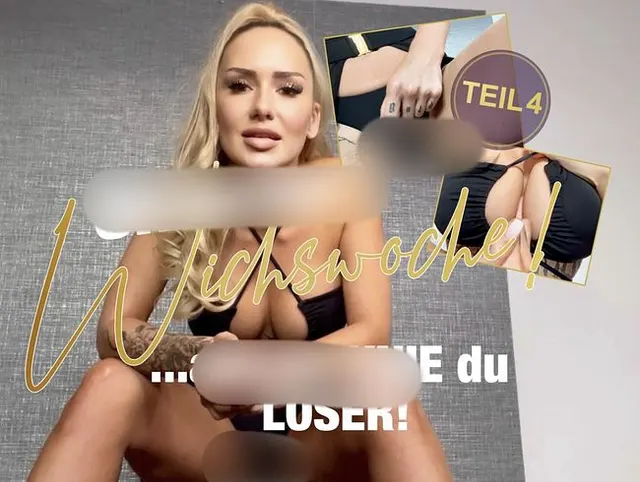 Sklaven-Wichswoche Teil 4! ...auf die KNIE du LOSER!
