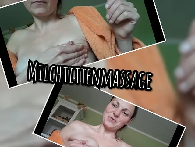Selfie Milchtittenmassage