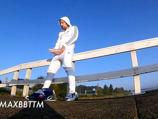 OUTDOOR FLESHJACK & SOUND PLAY: WATCH ME SPUNK 'N PISS