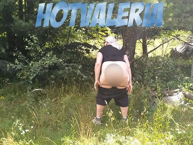 Pipi in der Natur