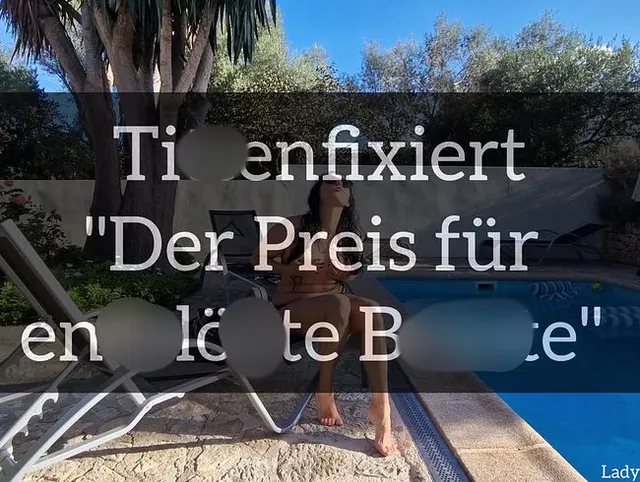 Tittenfixiert: Der Preis für entblößte Brüste