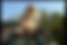 Horny Bitch on Top of Car Roof