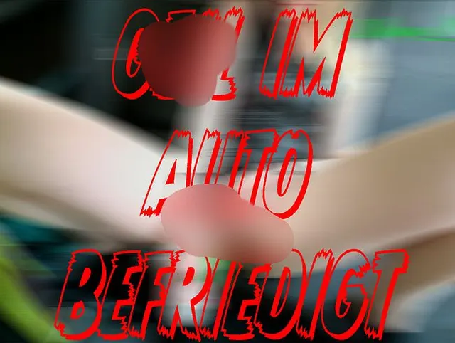 Auf zum weg zum Pornodreh im auto schon selbst besorgt