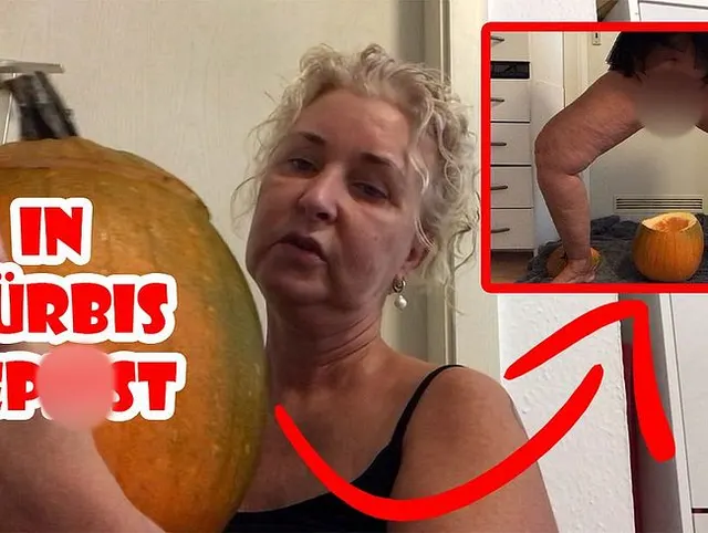 Ich Pisse in den Kürbis!