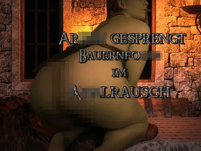 Arsch gesprengt - Bauernfotze im ANALRAUSCH
