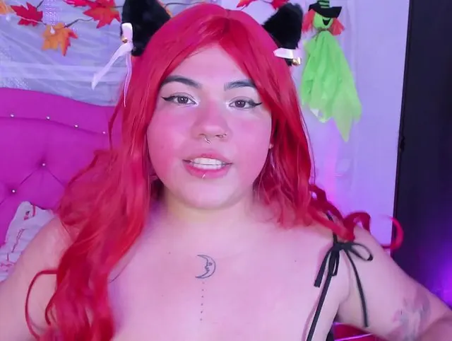 Cosplay Kitty-Body, natürlich behaart, Arme, Bauch, Muschi, Arsch