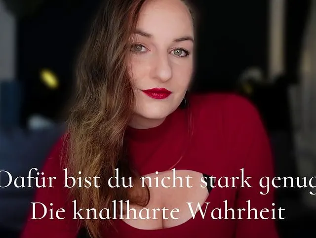 Dafür bist du nicht stark genug: Die knallharte Wahrheit