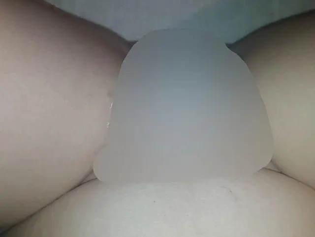 Schokokuss von meiner Fotze geleckt