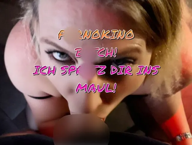 Pornokino Bitch! Ich Spritz dir ins Maul!