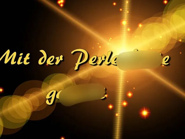 Mit der Perlenkette gefickt