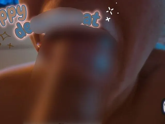 Total versauter Blowjob auf der Couch!! Haben die Nachbarn uns gehört??