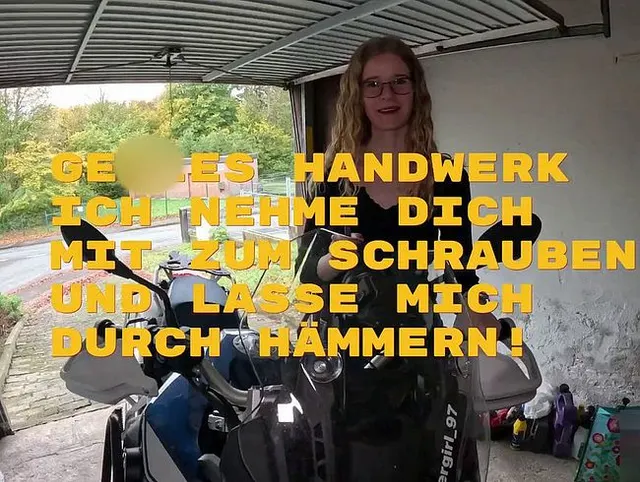 Geiles Handwerk! Ich nehme dich mit zum Schrauben!