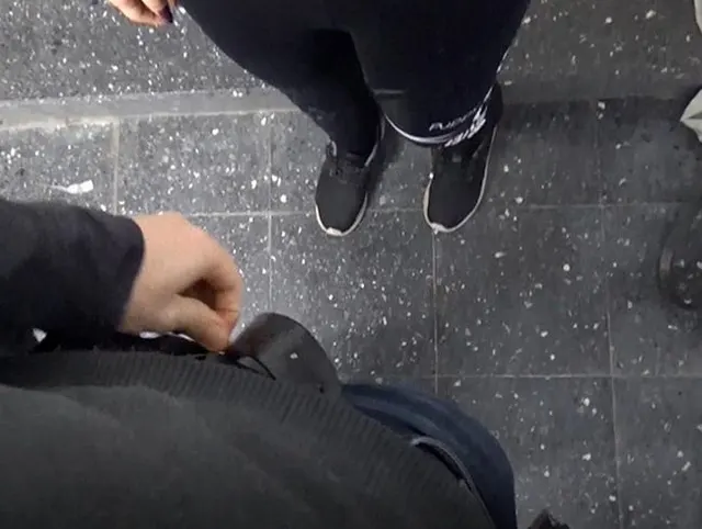 Riskanter Blowjob im Parkhaus