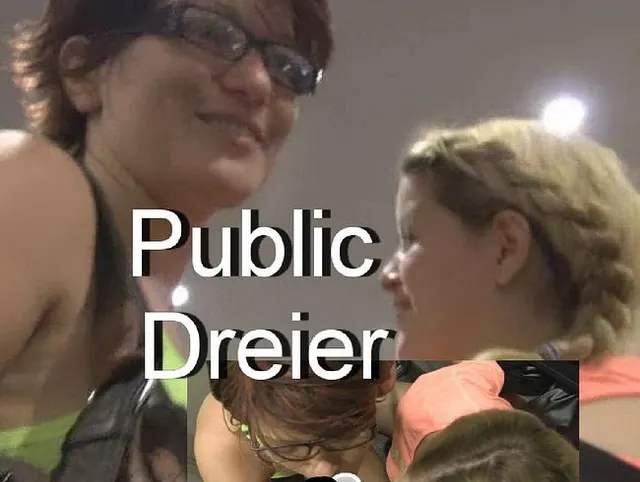 Dreier Sex in einer Umkleide