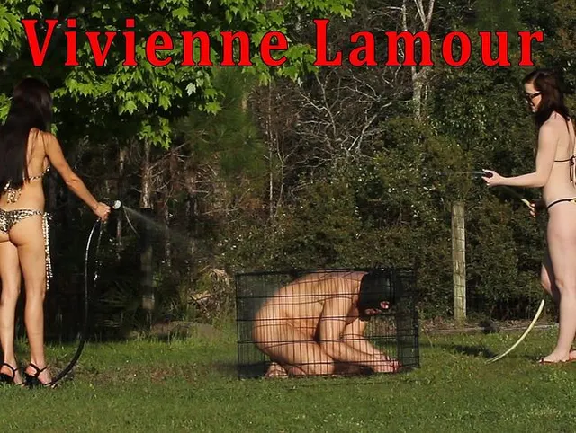 Der Sklave im Käfig