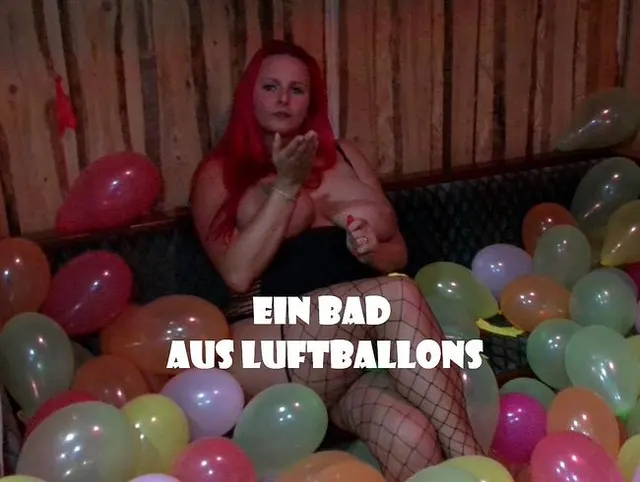 Ein Bad in Luftballons.....